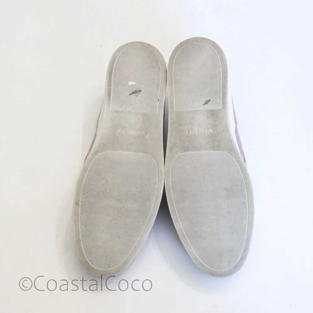 Vince Warren Women's Size 11 Suede Platform Slip-On Shoes Casual Comfort Leather